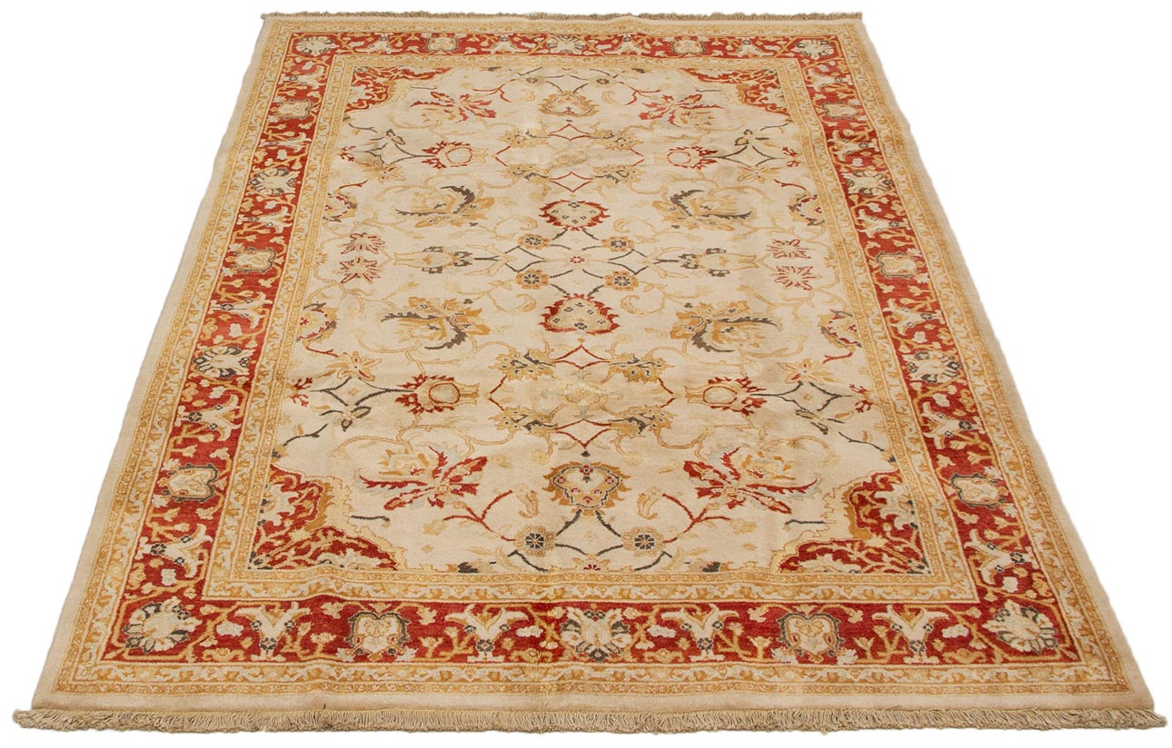 שטיח זיגלר 150954 זהב בורדו קרם מלכותי