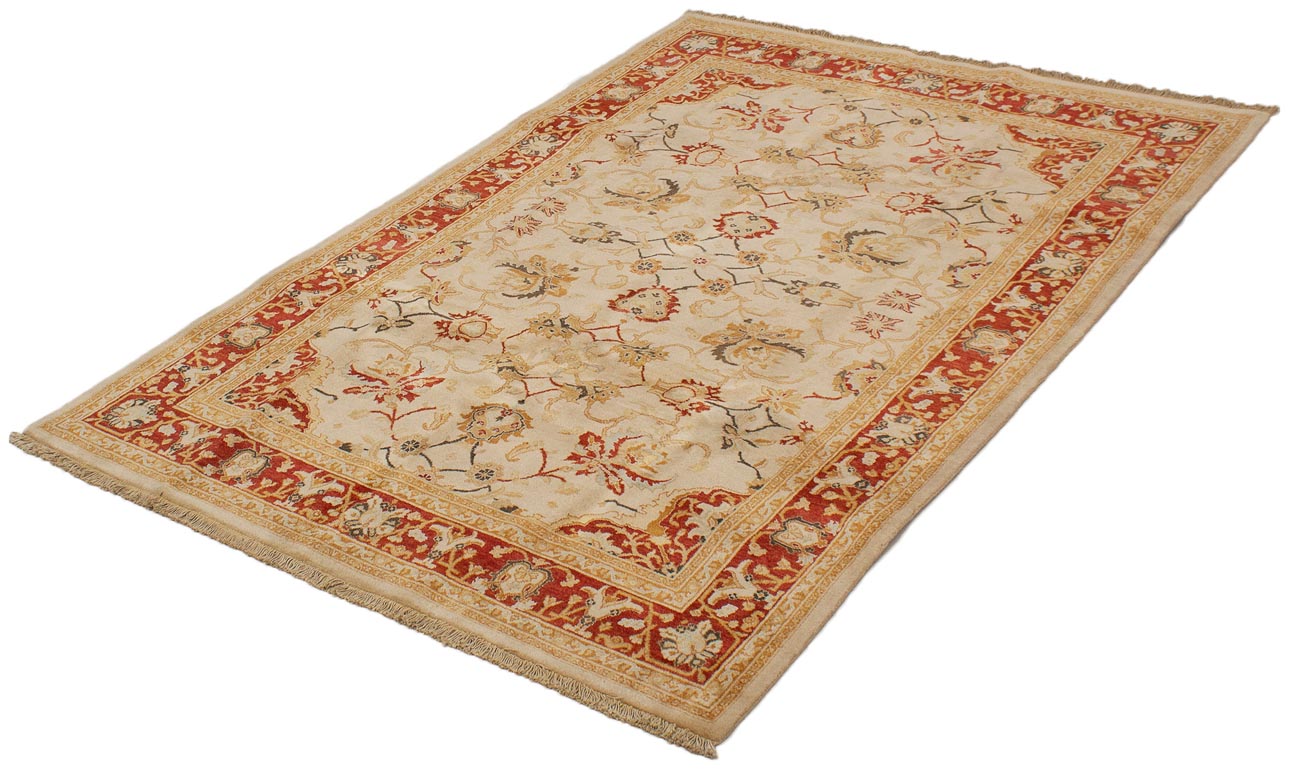 שטיח זיגלר 150954 זהב בורדו קרם מלכותי