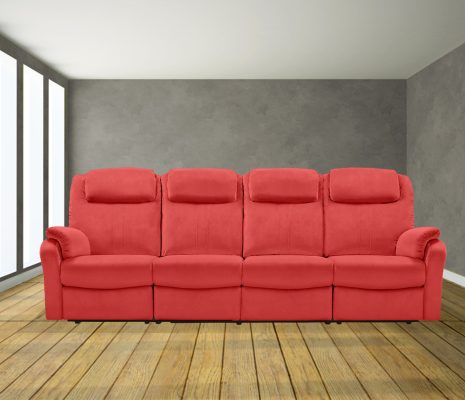 ספה ארוכה עם ריקליינרים – 8058