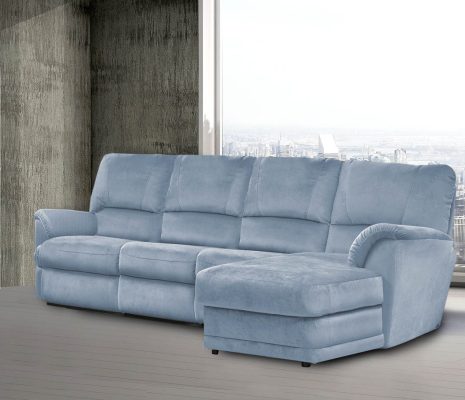 ספת שזלונג עם ריקליינרים – 2088