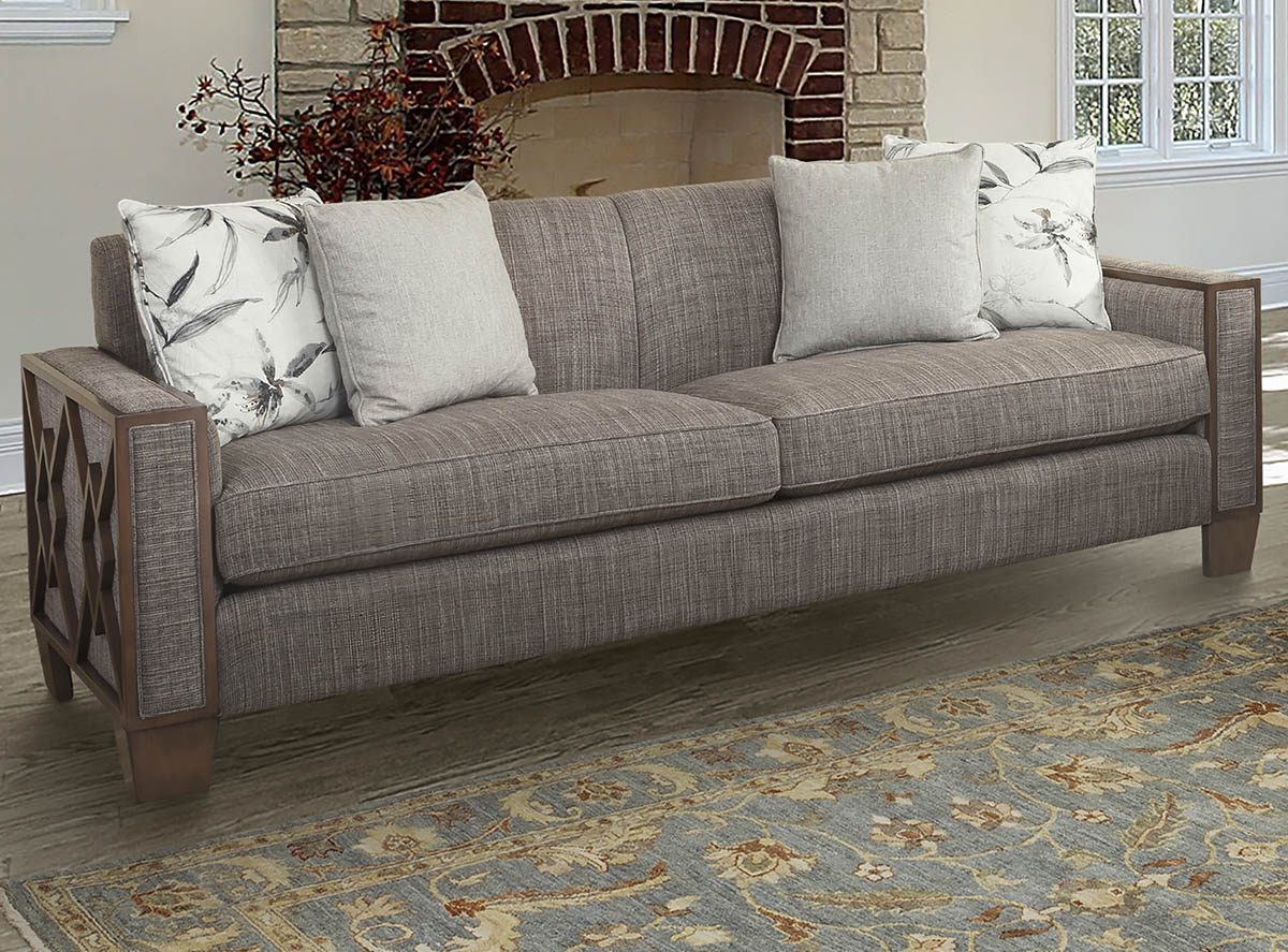 סלון ידיות עץ יוקרתי בעיצוב בוהו שיק רטרו, בהשראת החוף המערבי