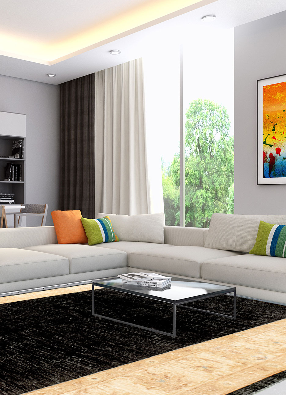 שטיח זיגלר פרימיום בצבע שחור