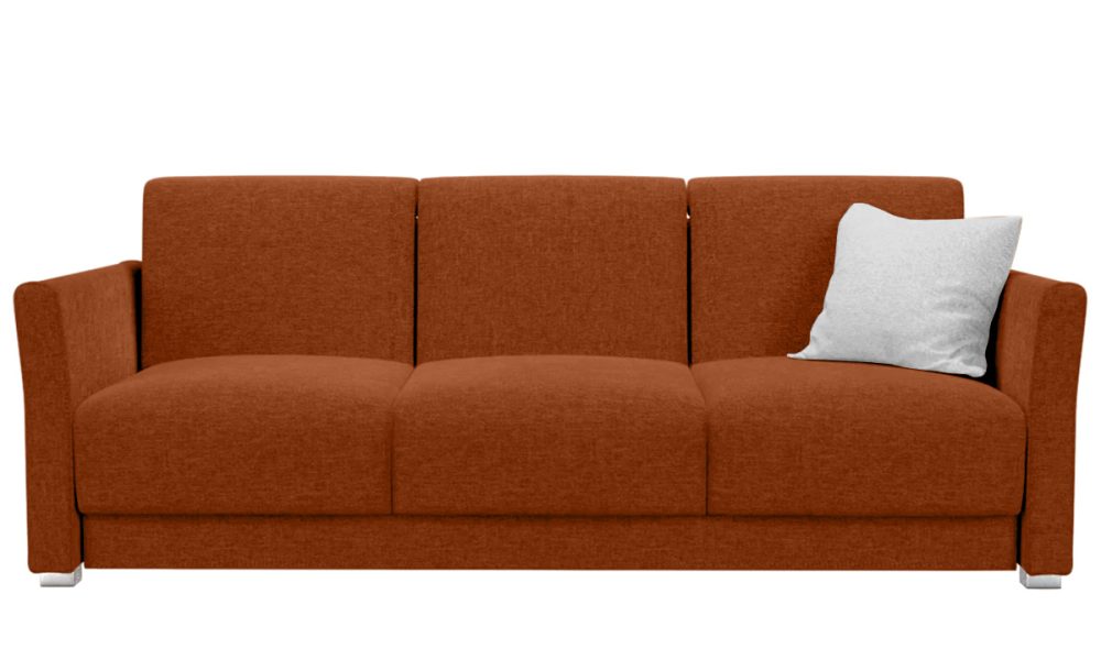 ספת בונו נפתחת למיטה רילקסון צבע כתום קוניאק