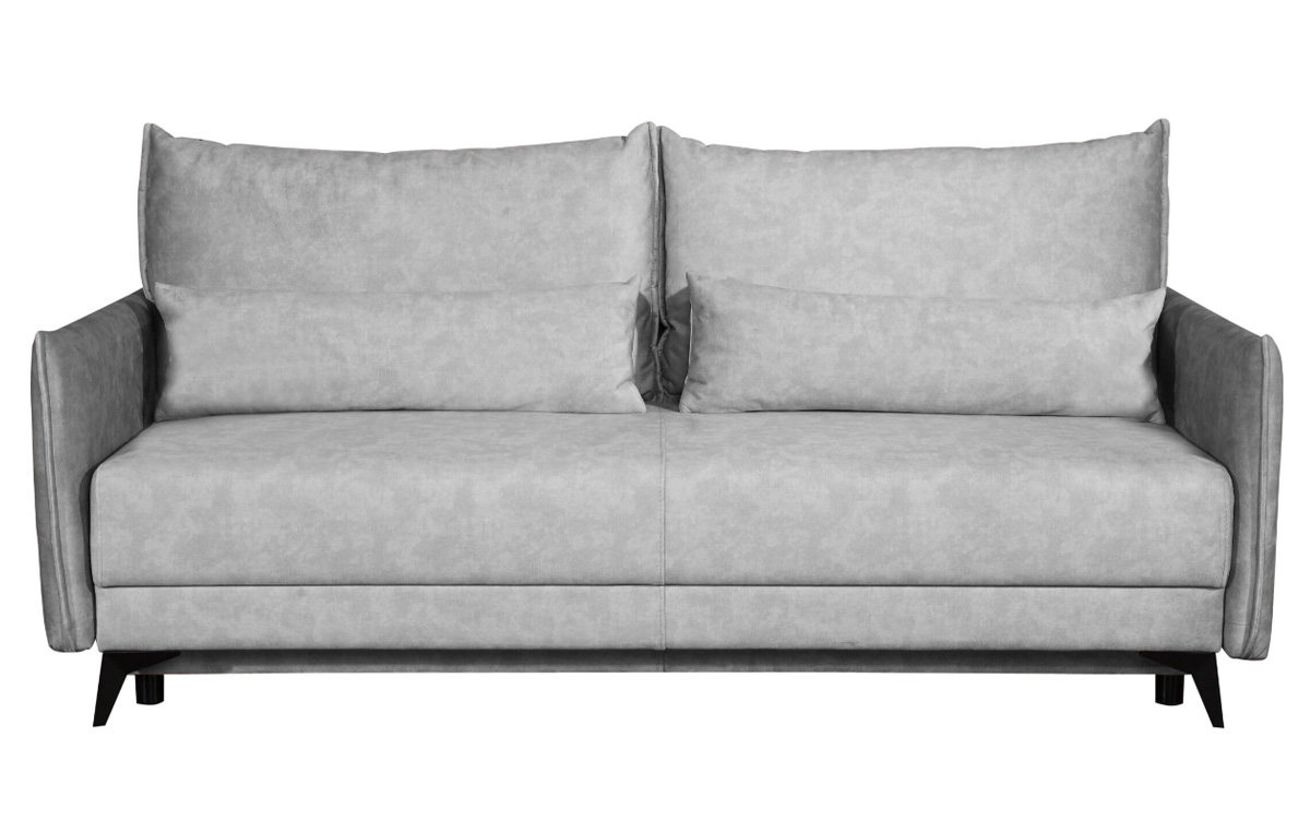 ספת תלת נפתחת למיטה זוגית דגם רובסון רילקסון בצבע אפור