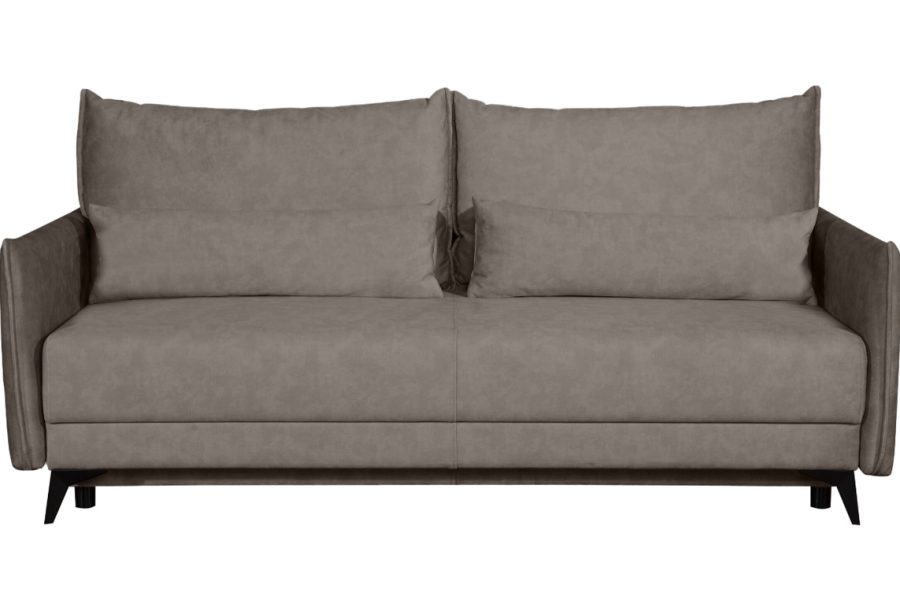 ספת תלת נפתחת למיטה זוגית דגם רובסון רילקסון בצבע חום