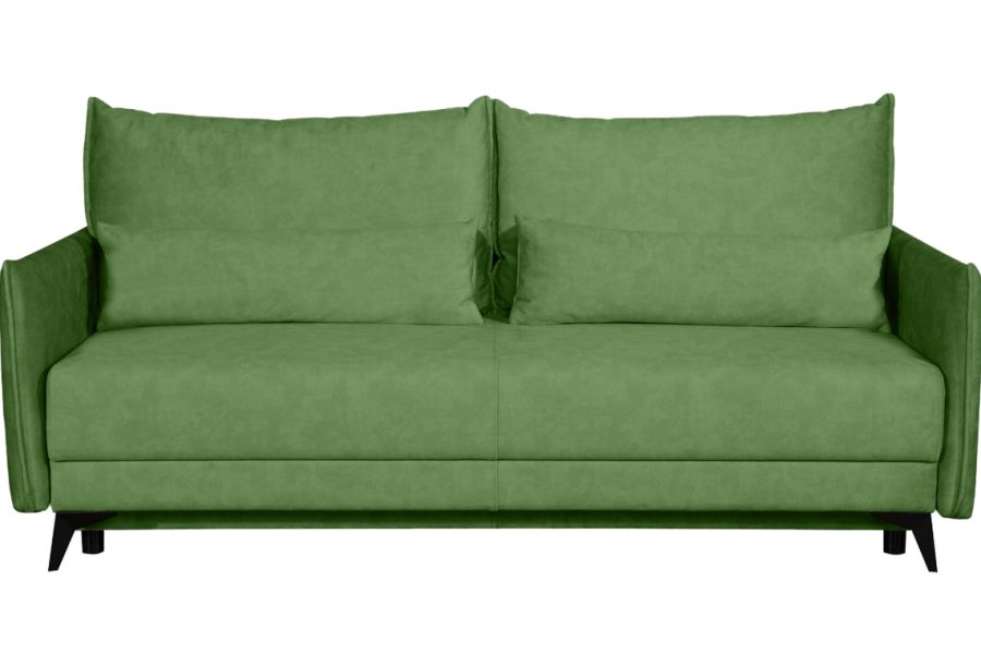 ספת תלת נפתחת למיטה זוגית דגם רובסון רילקסון בצבע ירוק