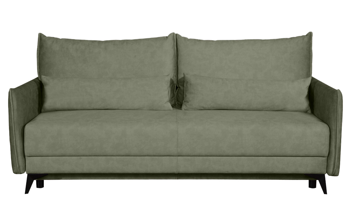 ספת תלת נפתחת למיטה זוגית דגם רובסון רילקסון בצבע ירוק עדין