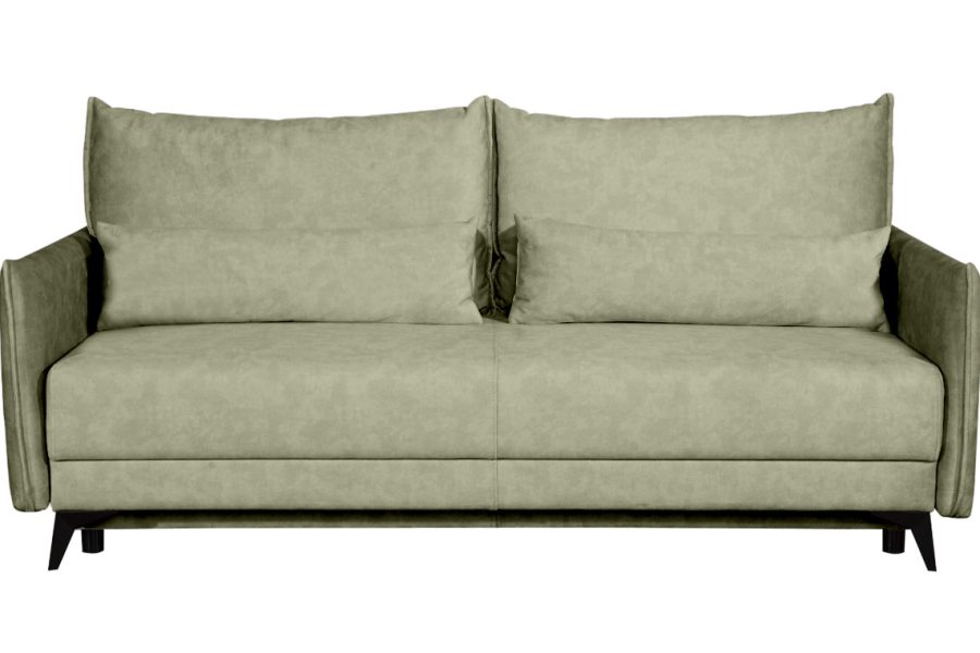 ספת תלת נפתחת למיטה זוגית דגם רובסון רילקסון ירוק זית עדין