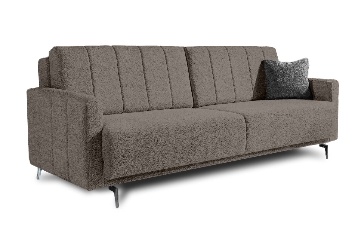 פרלה ספה נפתחת למיטה בצבע חום