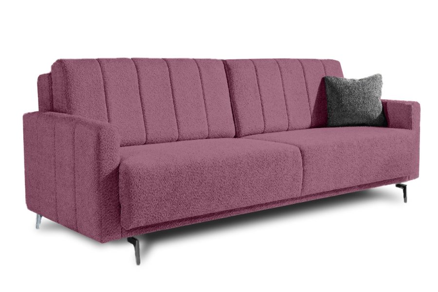 פרלה ספה נפתחת למיטה בצבע חציל