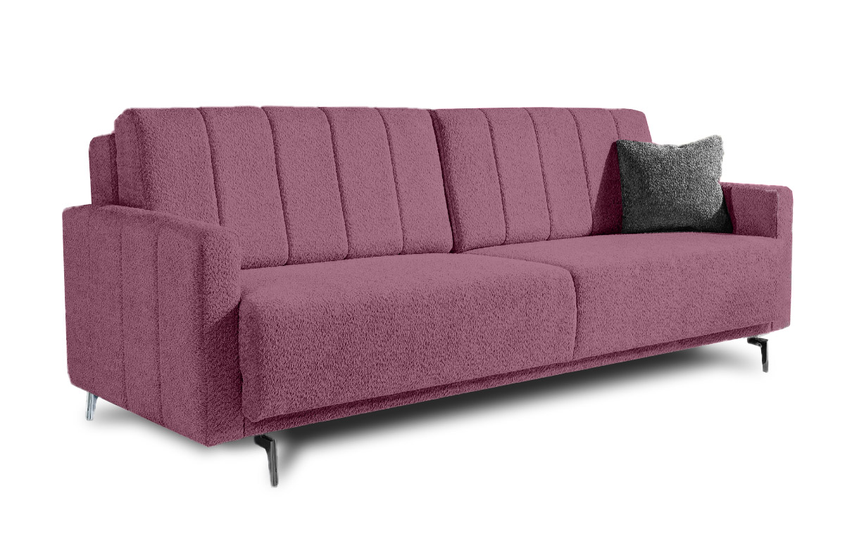 פרלה ספה נפתחת למיטה בצבע חציל