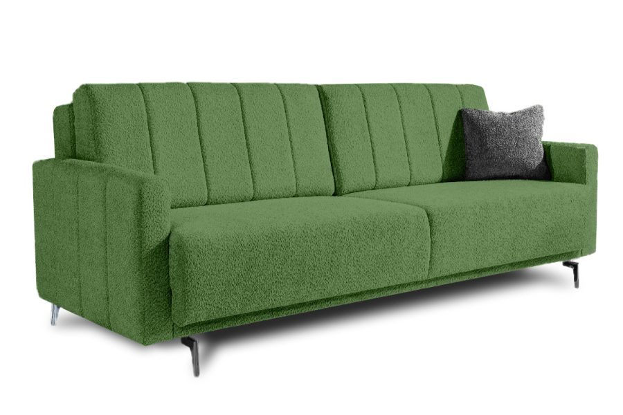 פרלה ספה נפתחת למיטה בצבע ירוק
