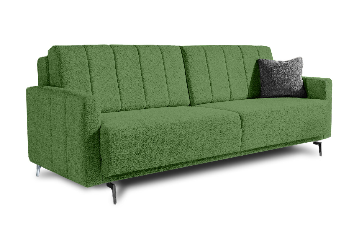 פרלה ספה נפתחת למיטה בצבע ירוק