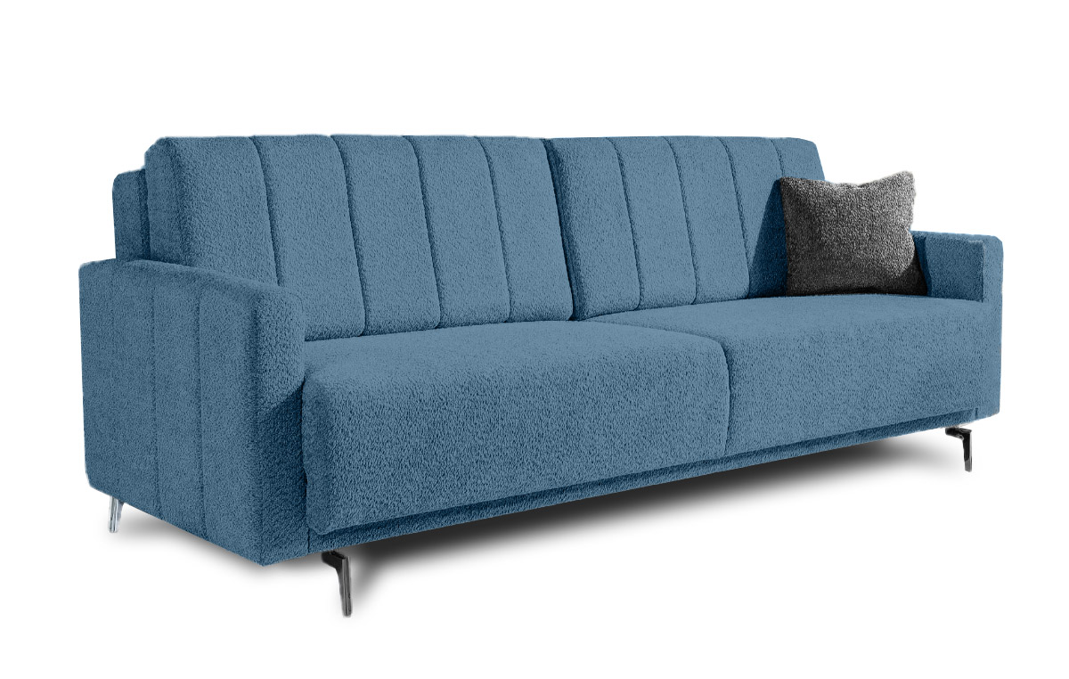 פרלה ספה נפתחת למיטה בצבע כחול