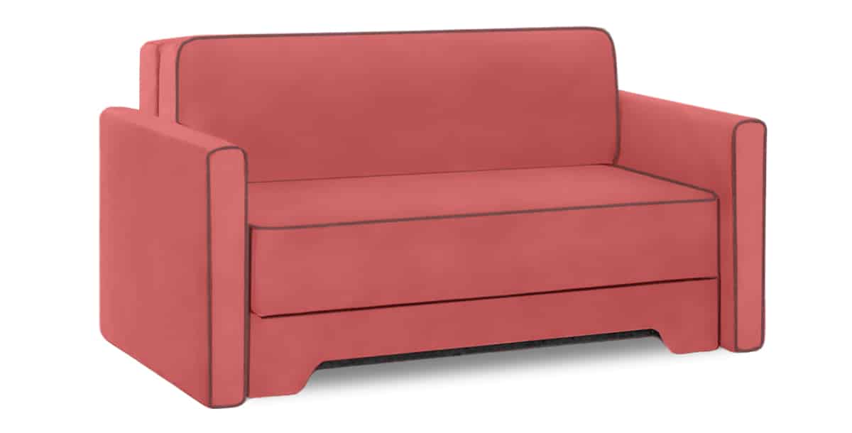 דו מושבי דואט רילקסון אדום שחור