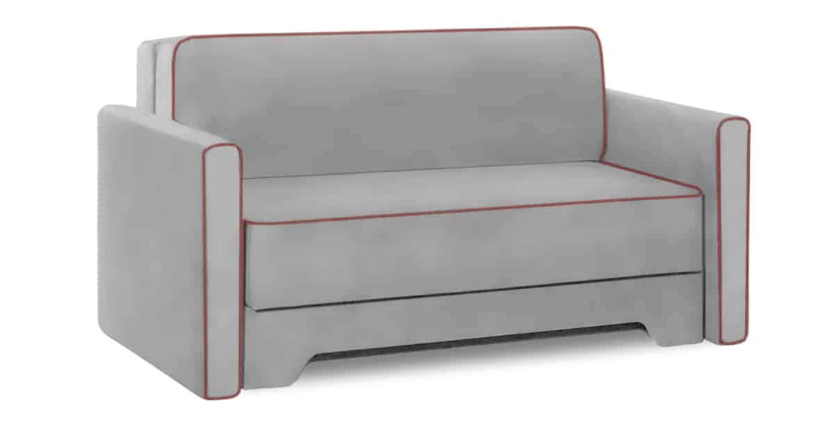 דו מושבי דואט רילקסון אפור בורדו