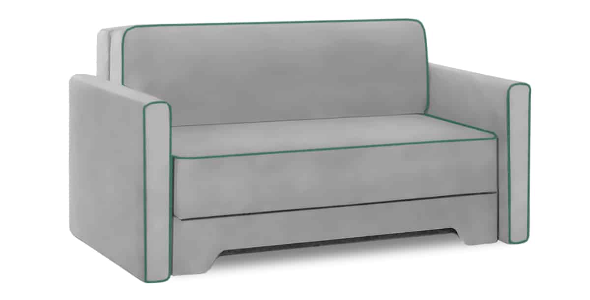 דו מושבי דואט רילקסון אפור טורקיז