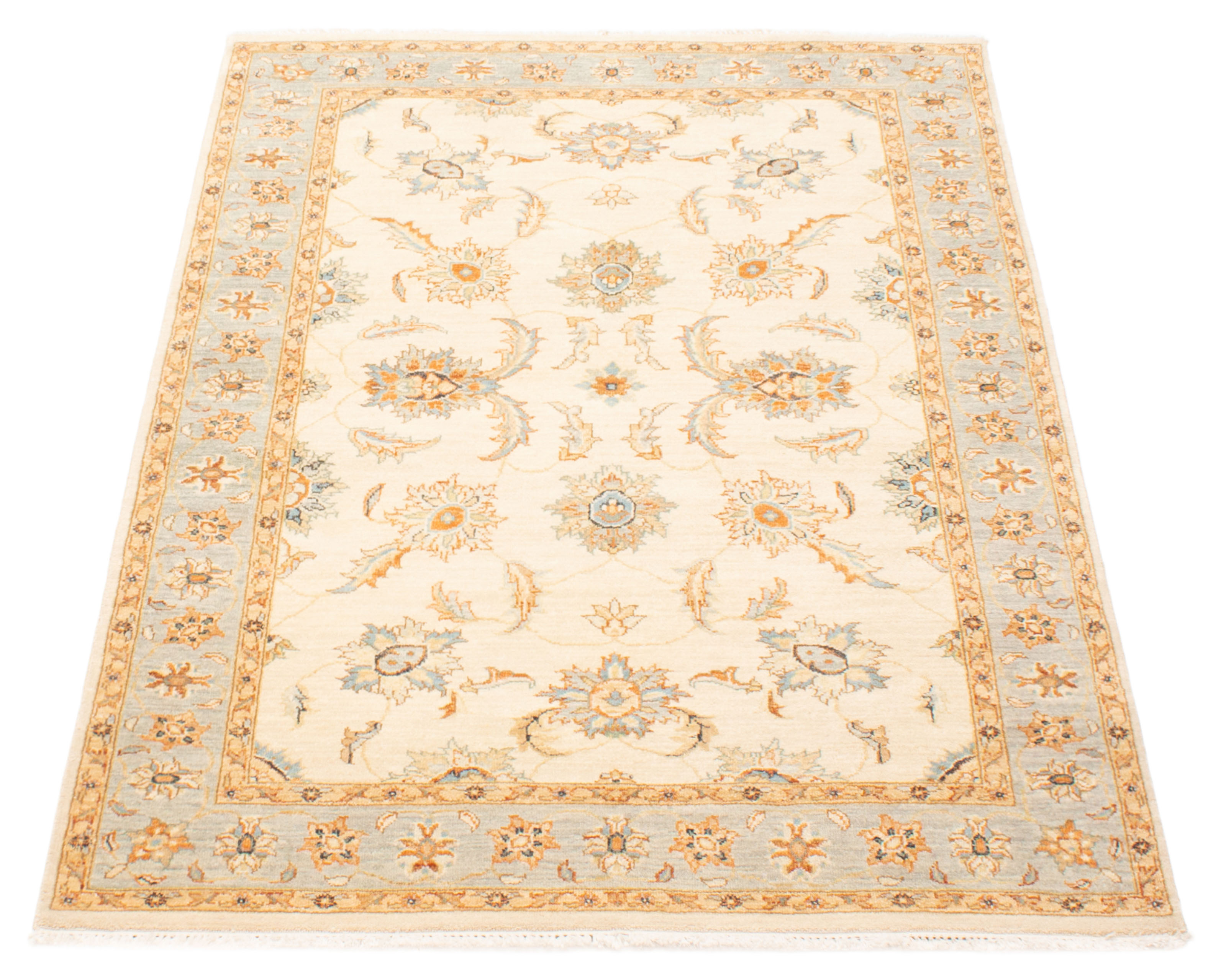 שטיח זיגלר פרימיום תכלת ובייז'