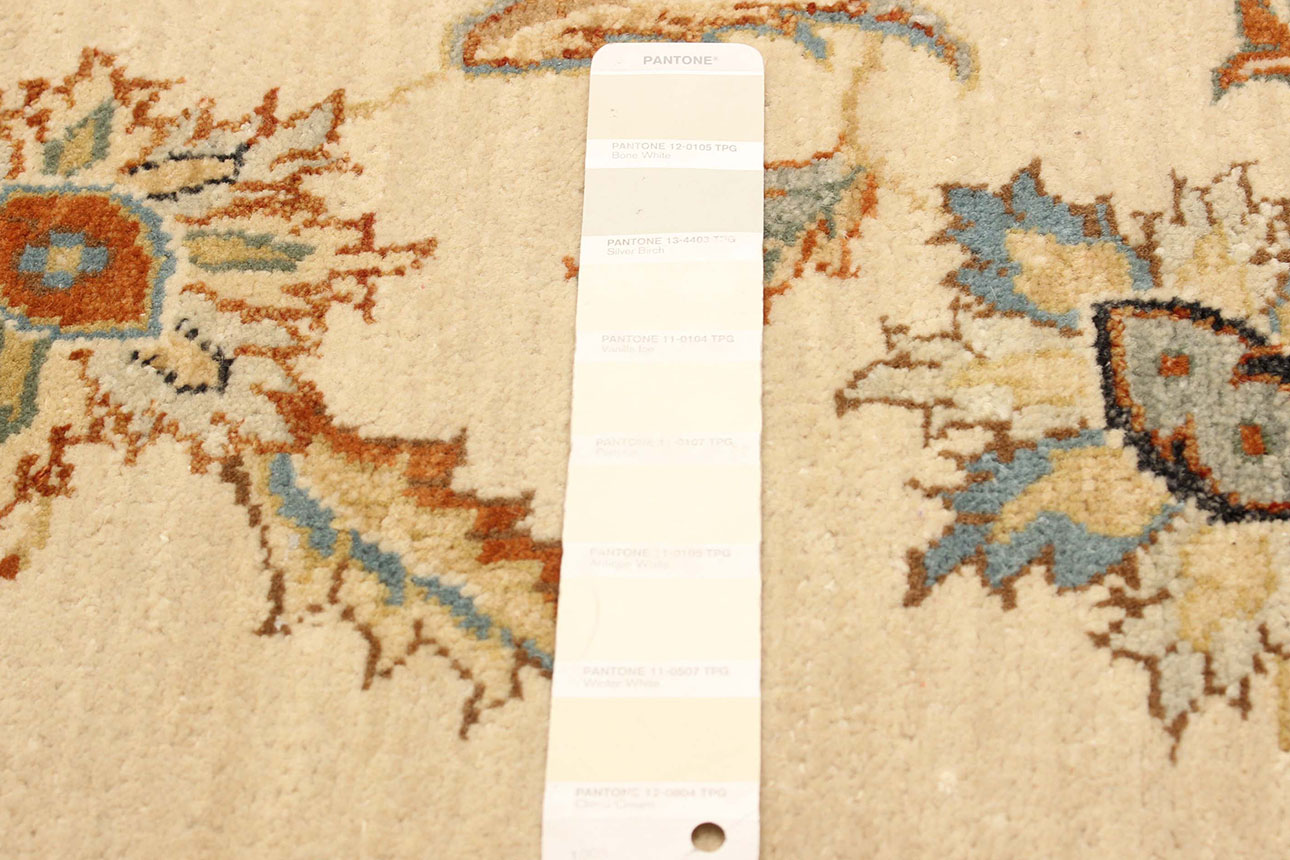 שטיח זיגלר פרימיום תכלת ובייז'