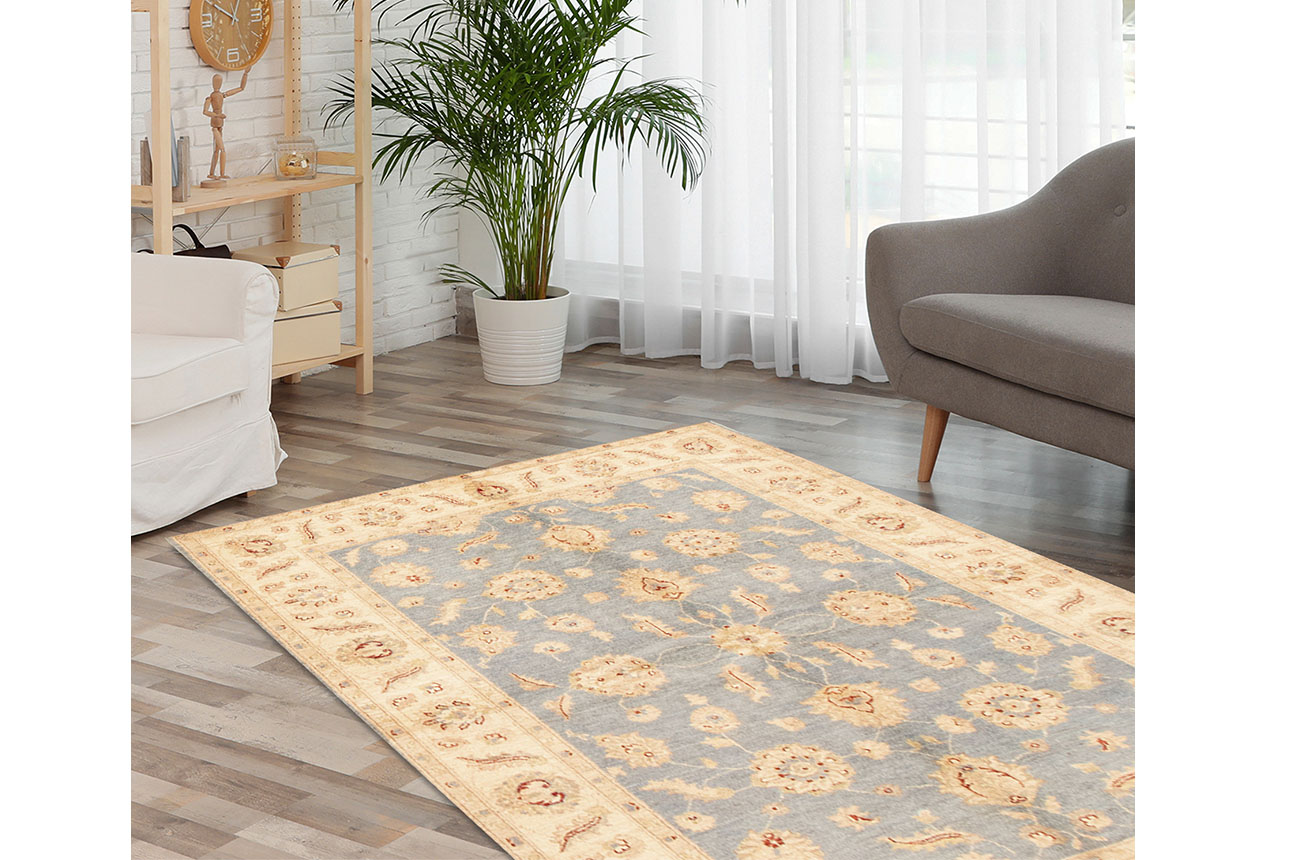 שטיח זיגלר פרימיום תכלת