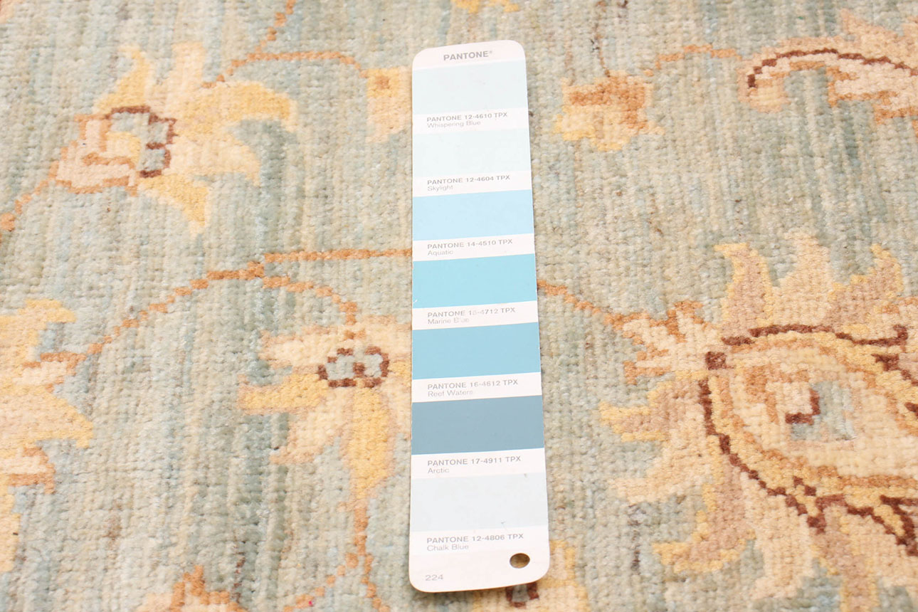 שטיח זיגלר פרימיום בגוון תכלת