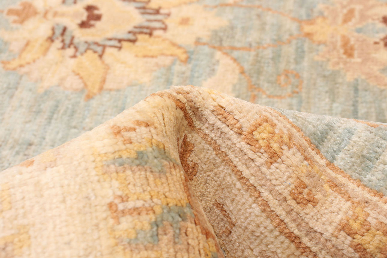 שטיח זיגלר פרימיום בגוון תכלת