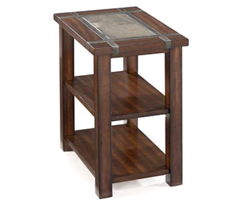 סטונס – שולחן צד עם מדפים