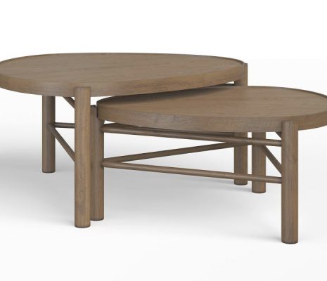 סט 2 שולחנות מאגנום