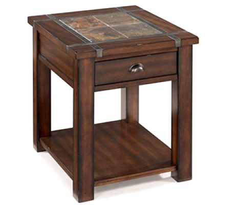 סטונס – שולחן צד עם מגירה