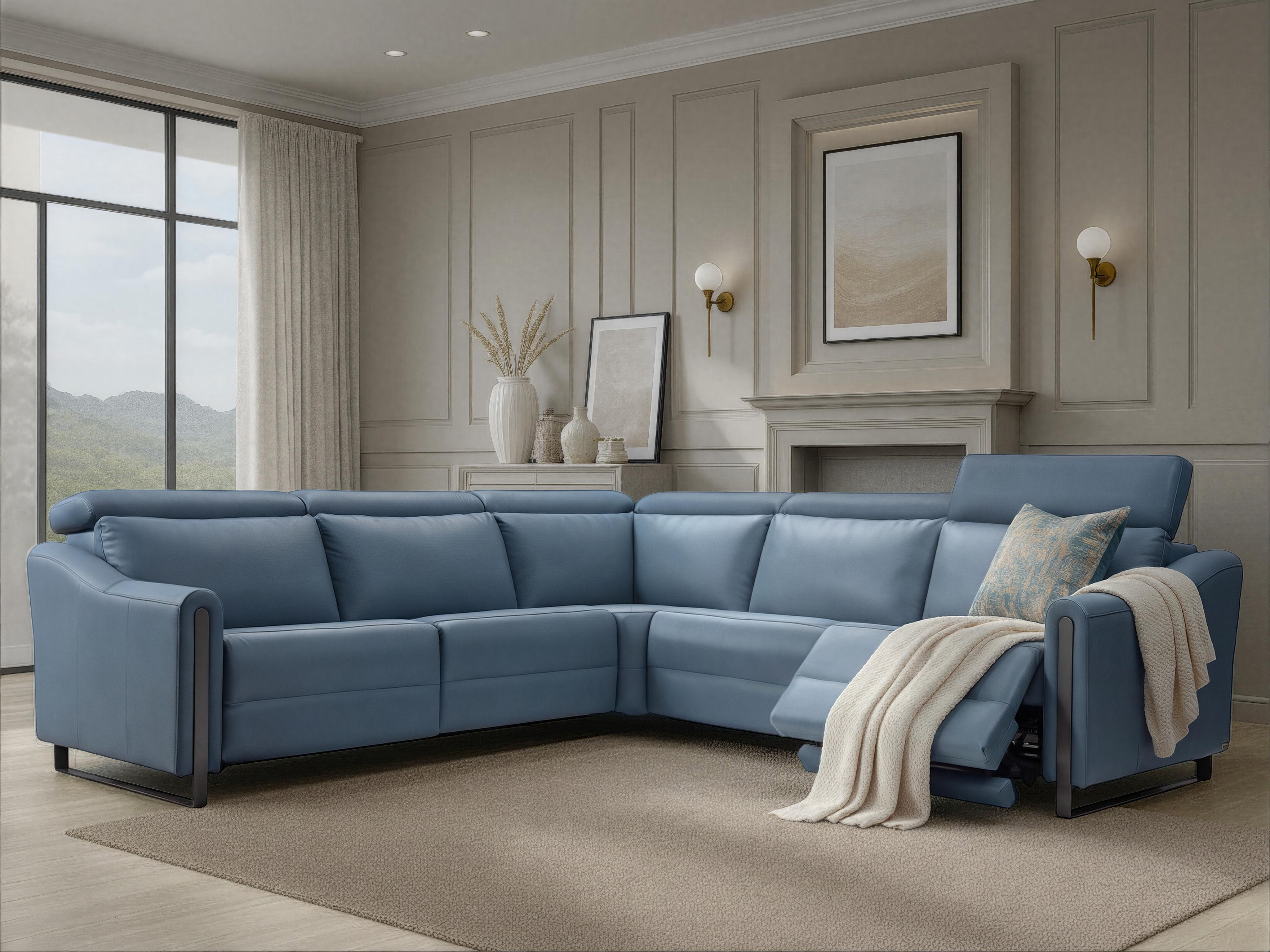 מערכת ישיבה עם ריקליינרים תוצרת קנדה