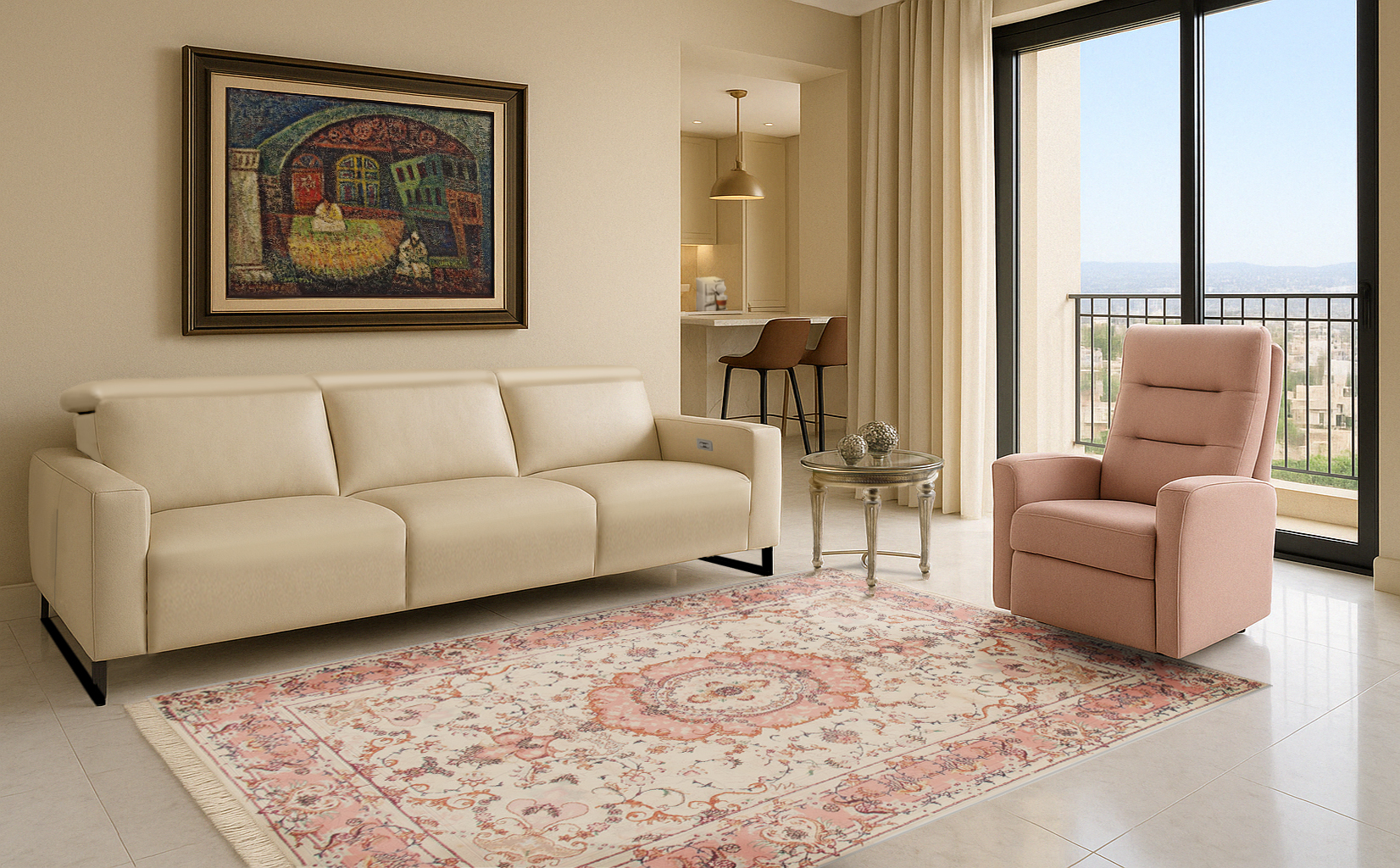 מערכת ישיבה עם ריקליינרים תוצרת קנדה