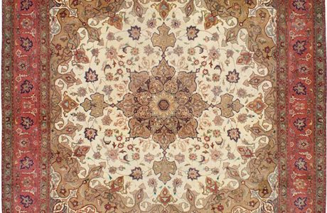 שטיח טבריז יוקרתי במיוחד – 198X198