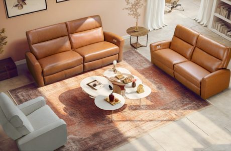 מערכת ישיבה מעור בהתאמה אישית – סדרה 7000