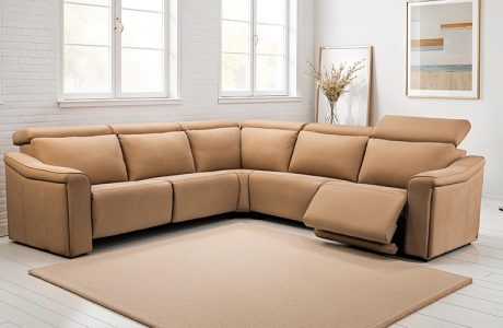 מערכת פינתית עם ריקליינרים – F7