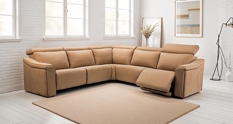 מערכת פינתית עם ריקליינרים – F7