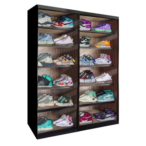 ארון נעליים שקוף – ארון הזזה יוקרתי