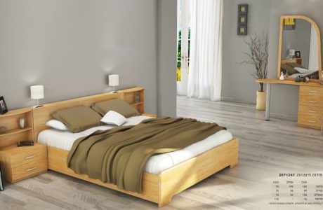 חדר שינה אלון טבעי