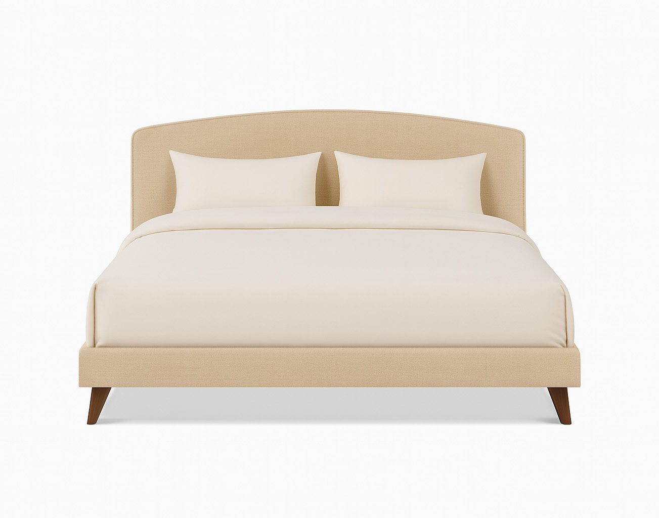 מיטה מרופדת – בקווים נקיים