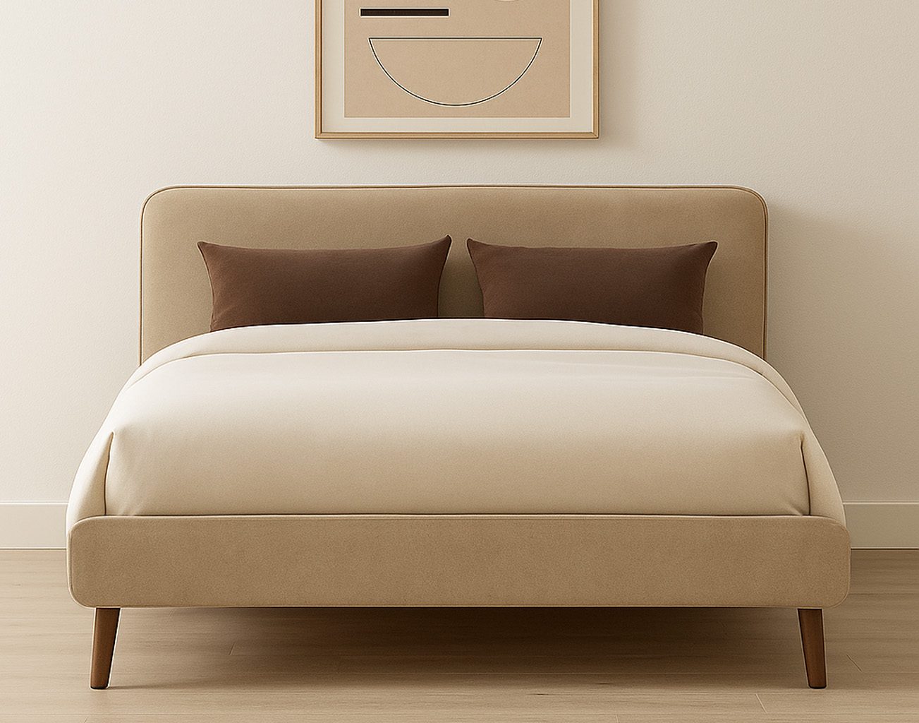 מיטה מרופדת – בעיצוב מודרני