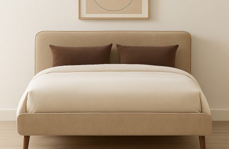 מיטה מרופדת – בעיצוב מודרני