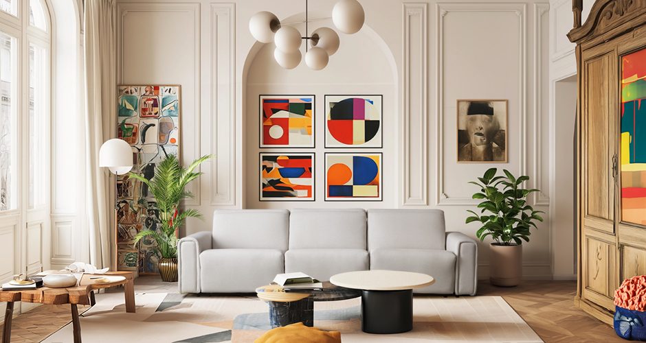 ספה מעוצבת עם ריקליינרים – דגם 3099