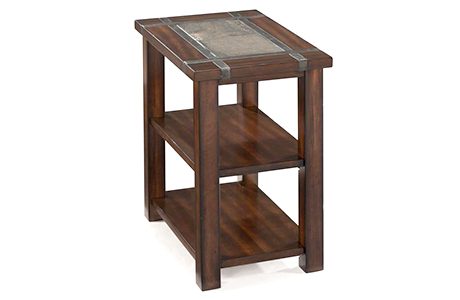 סטונס – שולחן צד עם מדפים