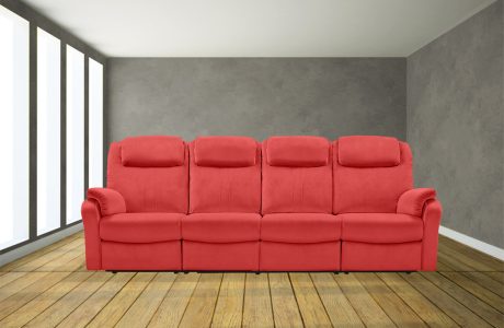 ספה ארוכה עם ריקליינרים – 8058