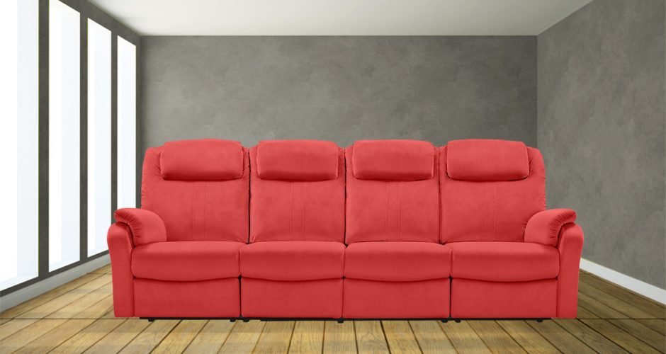 ספה ארוכה עם ריקליינרים – 8058