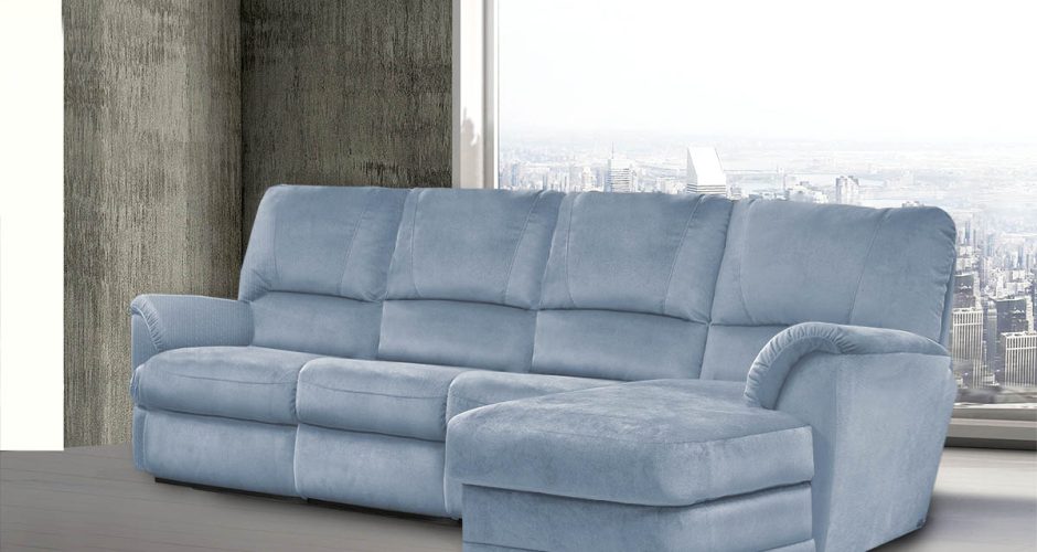 ספת שזלונג עם ריקליינרים – 2088